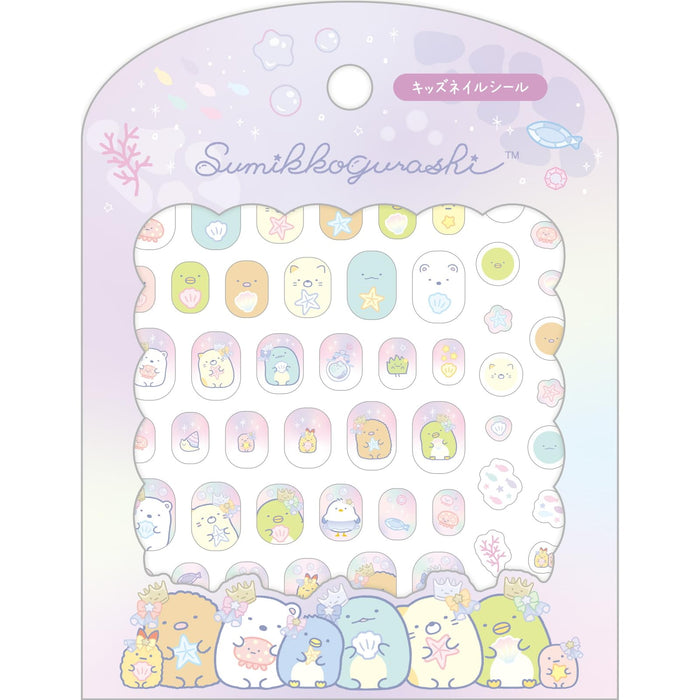 San-X Sumikko Gurashi Autocollants pour ongles pour enfants Se61703 Fun Nail Art