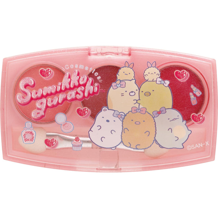 San-X Sumikko Gurashi Pink Lipstick and Eyeshadow Set FE41201 H150xW95mm