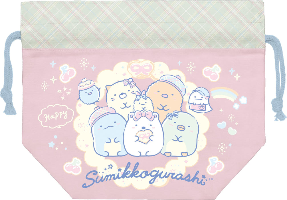 San-X Sumikko Gurashi Lunch-Kordelzugbeutel Ca35104 – Perfekt für das Schulmittagessen