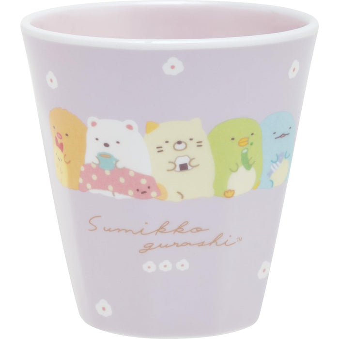 San-X Sumikko Gurashi Purple Melamine Cup Ka21204 Durable Kids Cup