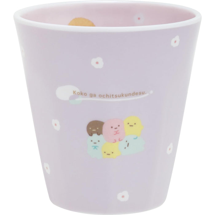 San-X Sumikko Gurashi Purple Melamine Cup Ka21204 Durable Kids Cup