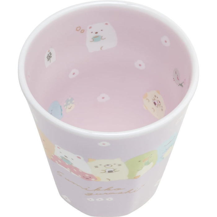 San-X Sumikko Gurashi Lila Melaminbecher Ka21204 Langlebiger Kinderbecher