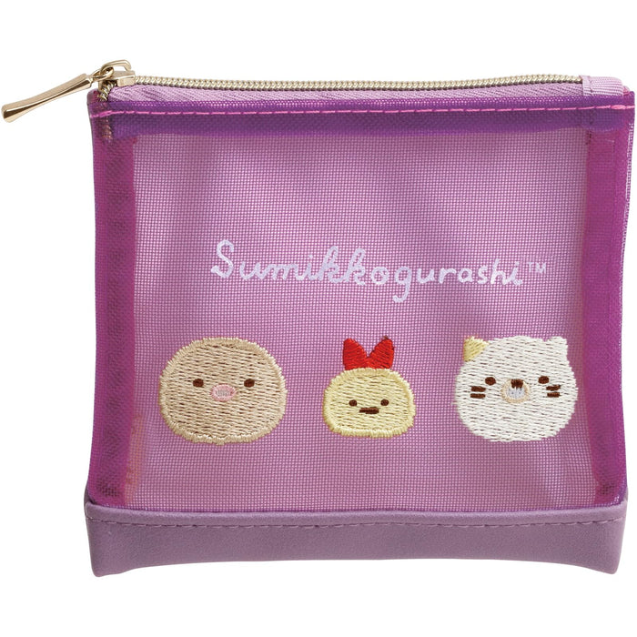 San-X Mini pochette en maille Sumikko Gurashi H11xL12xP1Cm Ca56104