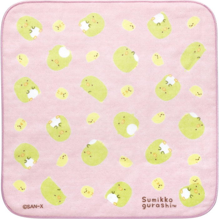 San-X Sumikko Gurashi Mini Towel Yellow Penguin and Tapioca 45x25cm