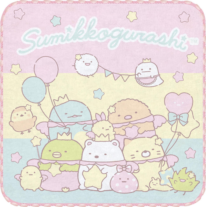 San-X Sumikko Gurashi Mini ensemble de serviettes paquet de 3 rose Cm45302