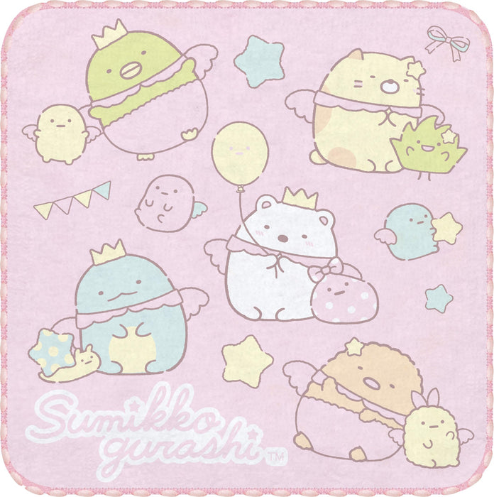 San-X Sumikko Gurashi Mini ensemble de serviettes paquet de 3 rose Cm45302