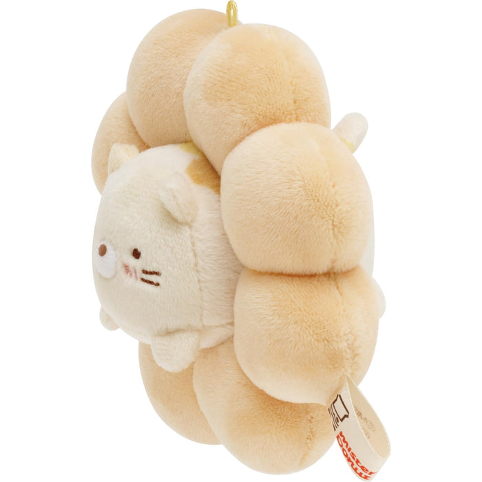 San-X Sumikko Gurashi Peluche Chat Donut Pon De Ring Mo48801 Jouet Suspendu