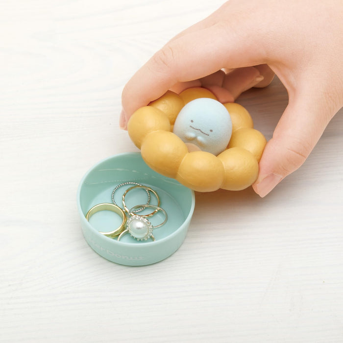 San-X Sumikko Gurashi Petit Corner Container Lizard Pon De Ring Tc08902