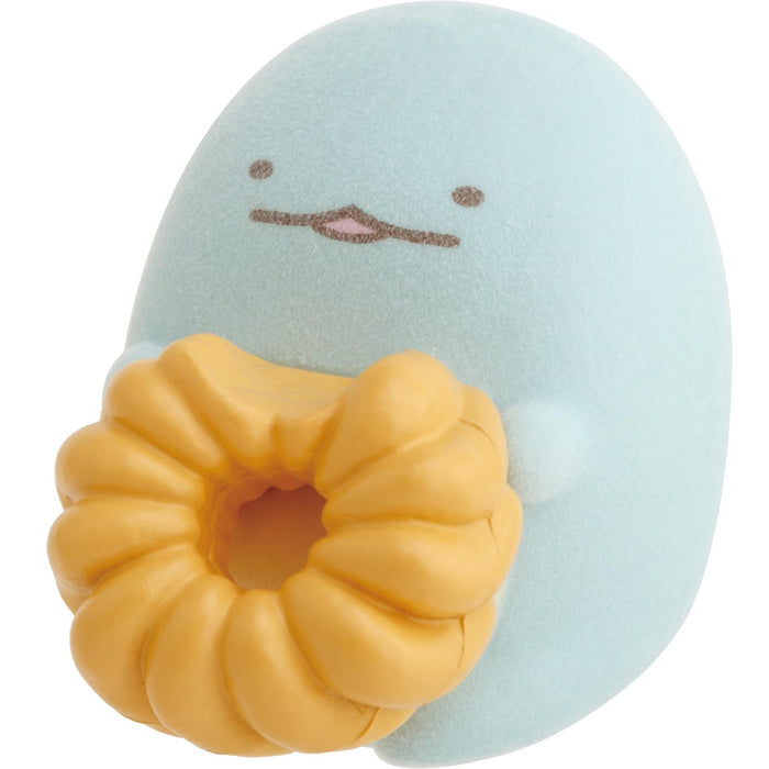 San-X Sumikko Gurashi Maskottchen Eidechsen-Knusperspielzeug - Donut-Zusammenarbeit