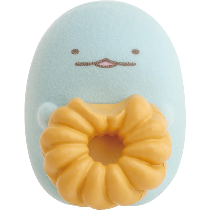 San-X Sumikko Gurashi Maskottchen Eidechsen-Knusperspielzeug - Donut-Zusammenarbeit