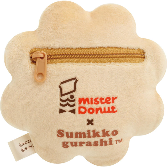 San-X Sumikko Gurashi Étui à monnaie en peluche Mister Donut Collaboration Ck70201