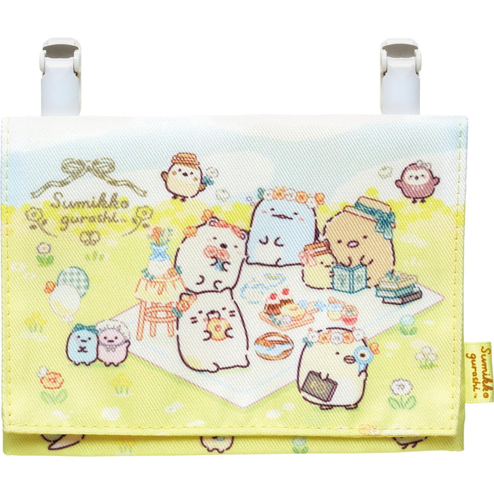 San-X Sumikko Gurashi Pocket Pouch H11xW15xD1 Cm Handy Carry Case