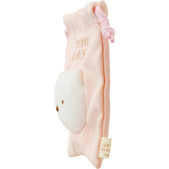 San-X Sumikko Gurashi Polar Bear Drawstring Bag Ca50601