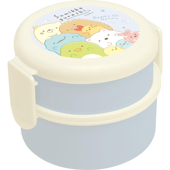 San-X Sumikko Gurashi Boîte à lunch ronde à 2 niveaux Ka22902