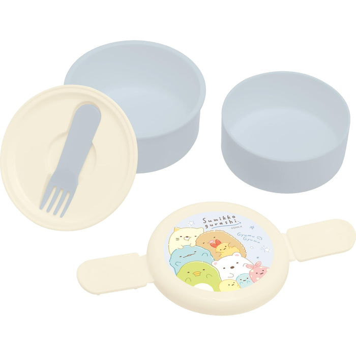 San-X Sumikko Gurashi Boîte à lunch ronde à 2 niveaux Ka22902