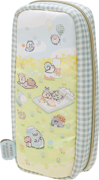 Trousse de rangement pour crayons San-X Sumikko Gurashi Pt12802 - Mignonne et durable