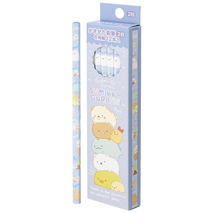 San-X Sumikko Gurashi 2B Schreibstift – 1 Dutzend Packung Ph18703