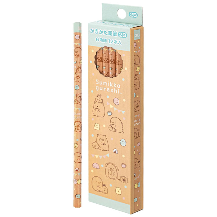 San-X Sumikko Gurashi Wooden 2B Pencils - 1 Dozen Model Ph18801