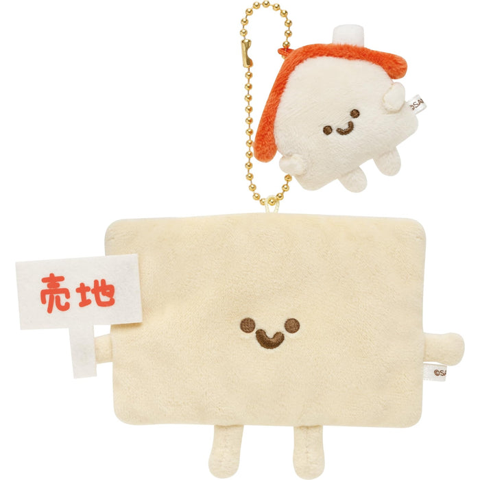 San-X Tochi Tochi-Zu Maison en peluche suspendue Akichi Mo69101