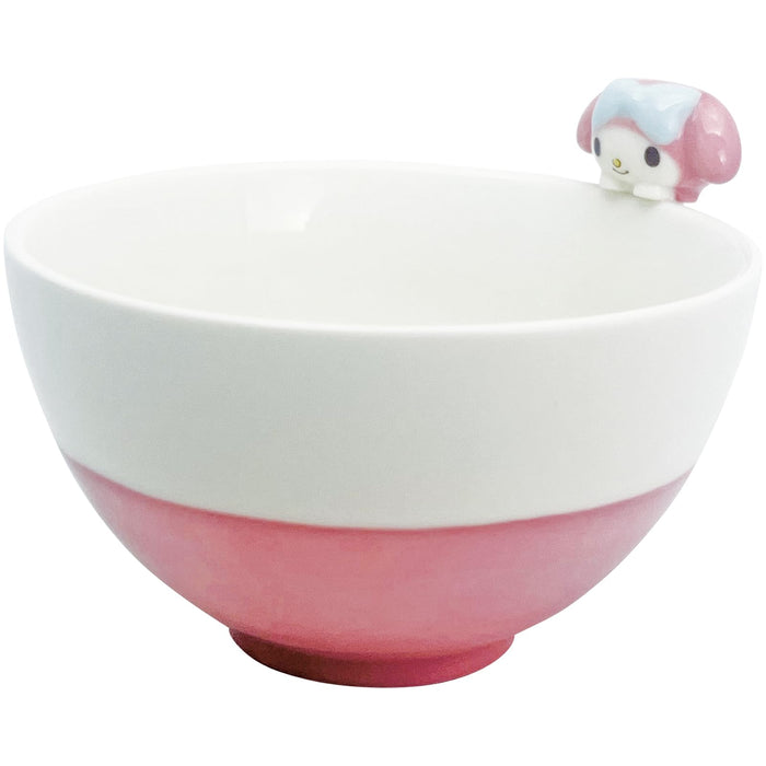 Sun Art My Melody Ride-On Rice Bowl & Teacup Set Sanrio Gift