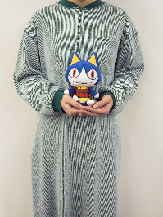 Sanei Boeki Animal Crossing All Star Collection Cat Plush 12x9x22Cm