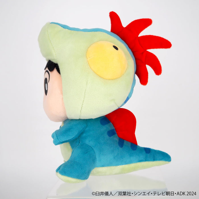 Sanei Boeki Crayon Shin-Chan Dinosaure en peluche S 12x17x21cm