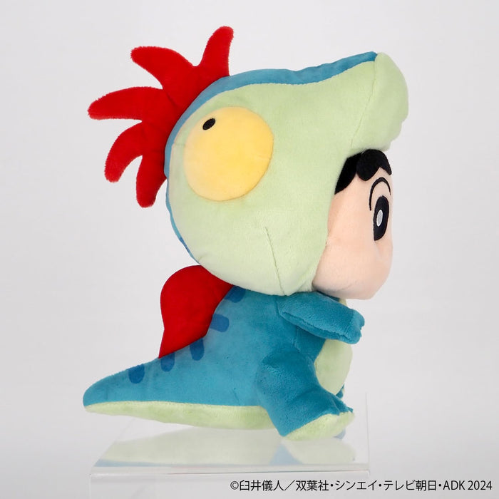 Sanei Boeki Crayon Shin-Chan Dinosaure en peluche S 12x17x21cm