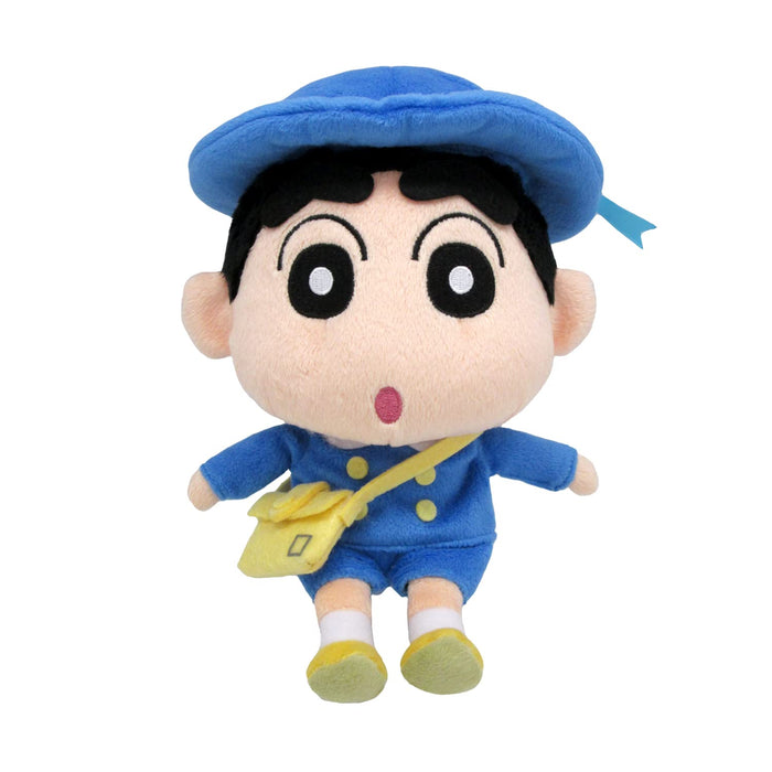 Sanei Boeki Crayon Shin-Chan Schuluniform-Plüschtier, 22 cm