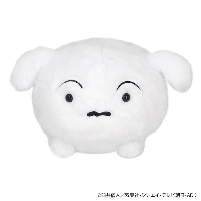 Sanei Boeki Crayon Shin-Chan White Cotton Candy Plush Toy (M) 20x23x16Cm