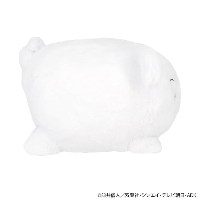 Sanei Boeki Crayon Shin-Chan White Cotton Candy Plush Toy (M) 20x23x16Cm