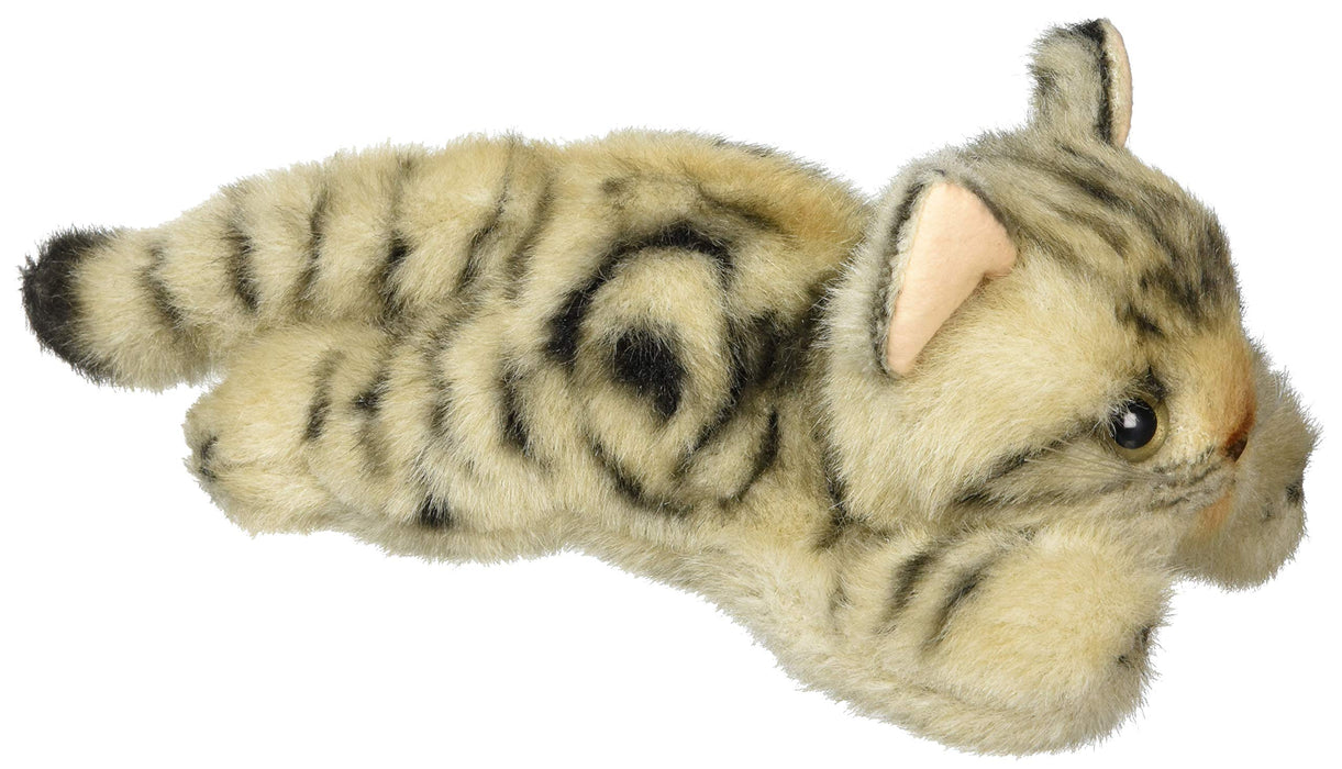 Sanei Boeki Graceful Reproduction Plush Toy American Shorthair Brown 9Cm Tall