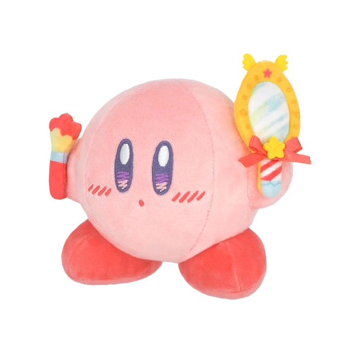 Peluche Kirby Happy Morning de Sanei Boeki 14x9x11cm - KHM-01