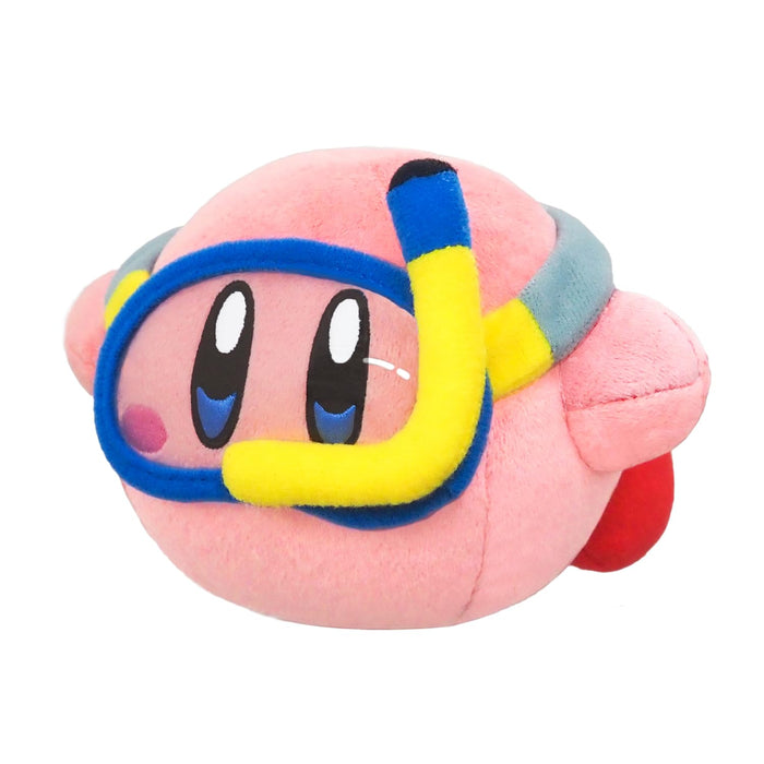 Peluche Sanei Boeki Kirby des étoiles - 16,5 x 16 x 10,5 cm Collection All Star KP72