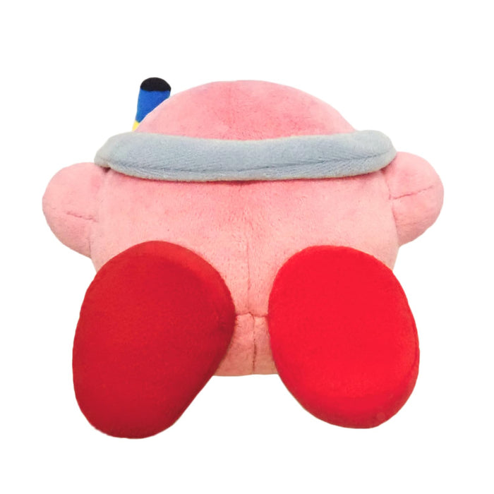 Sanei Boeki Kirby Of The Stars Plush Toy - 16.5x16x10.5cm All Star Collection KP72