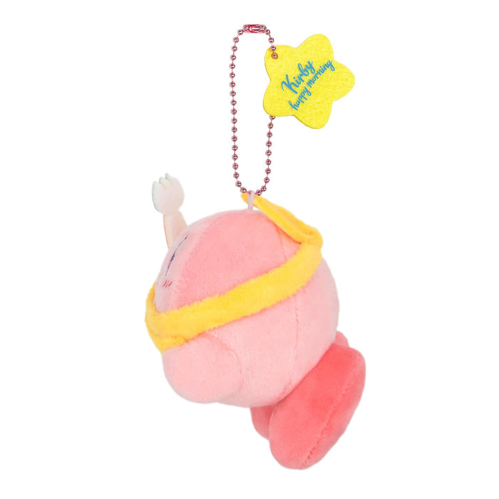 Sanei Boeki Kirby's Breakfast Mascot Plush 8x9x8cm - Happy Morning KHM-04