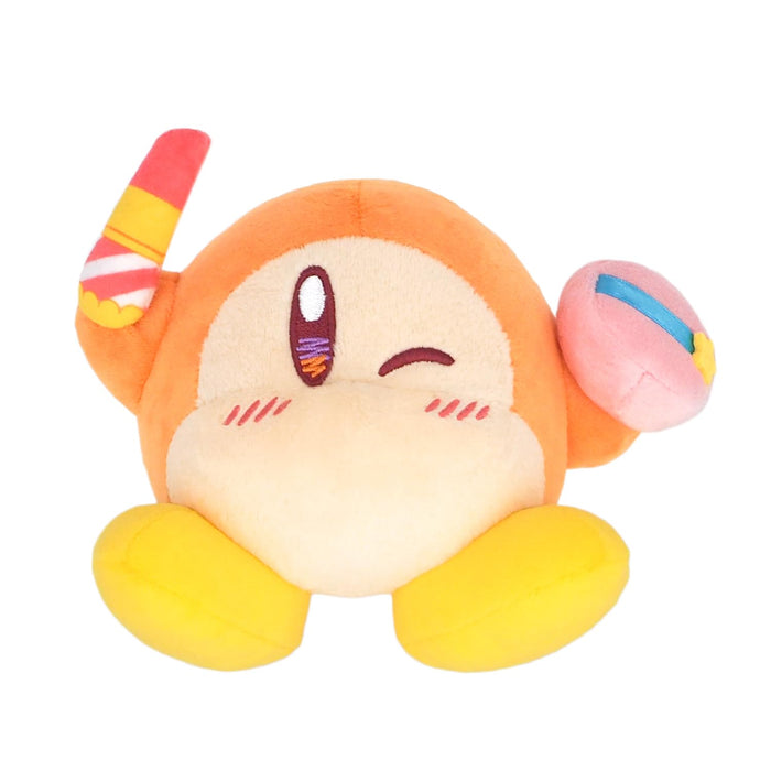 Peluche Waddle Dee de Sanei Boeki Kirby's Happy Morning 16x12x11cm - Khm-02