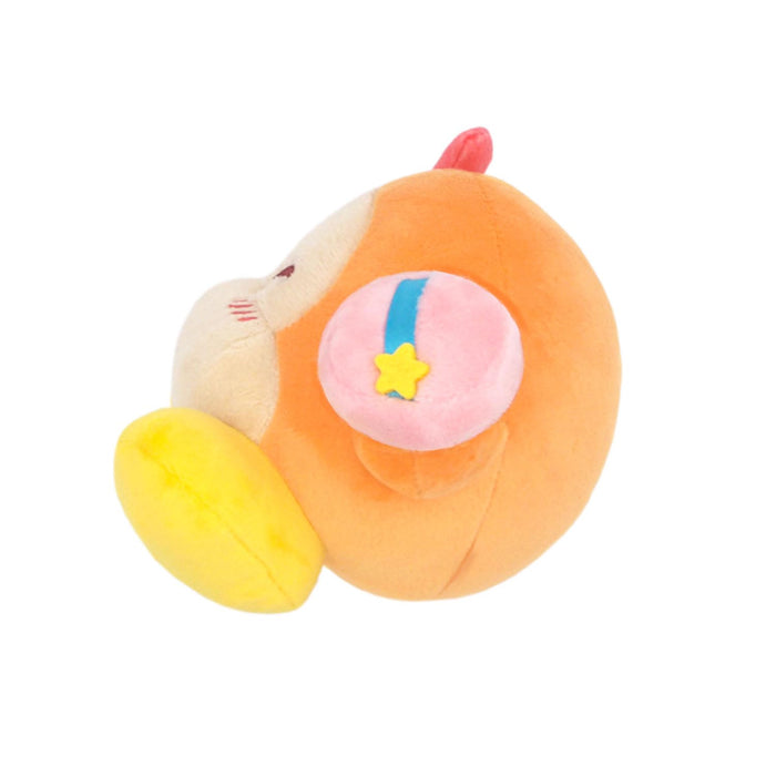 Sanei Boeki Kirby's Happy Morning Waddle Dee Plush Toy 16x12x11cm - Khm-02