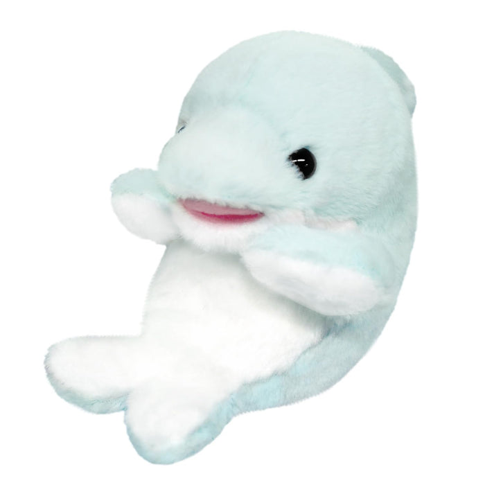 Peluche Dauphin Kyunkoro Sanei Boeki 10x12x12cm - Douce et câline