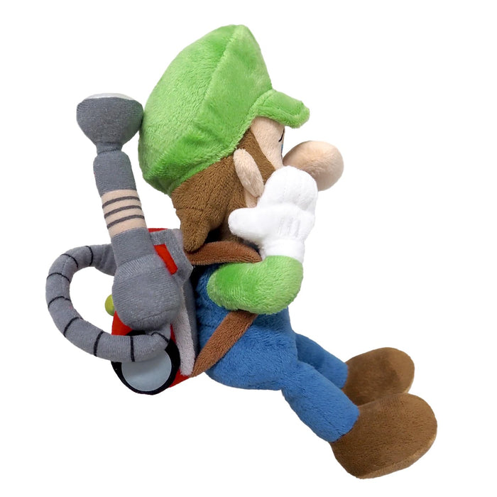 Peluche Sanei Boeki Luigi's Mansion 2 Luigi Strobe Head 10x13x25cm