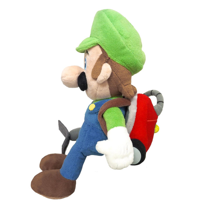 Sanei Boeki Luigi's Mansion 2 Luigi Plush Toy Vacuum Head 13x13x25cm