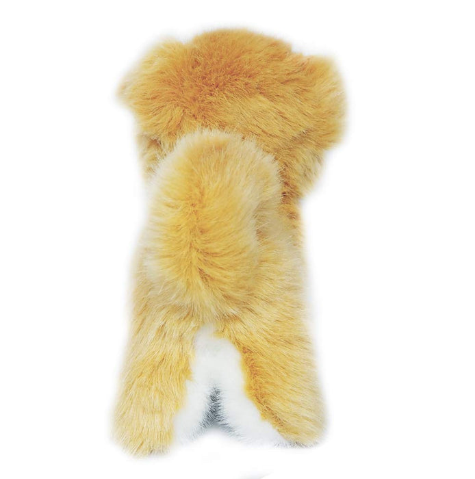 Peluche chien Akita de la série Graceful Puppy de Sanei Boeki, 17 cm, fabriquée au Japon