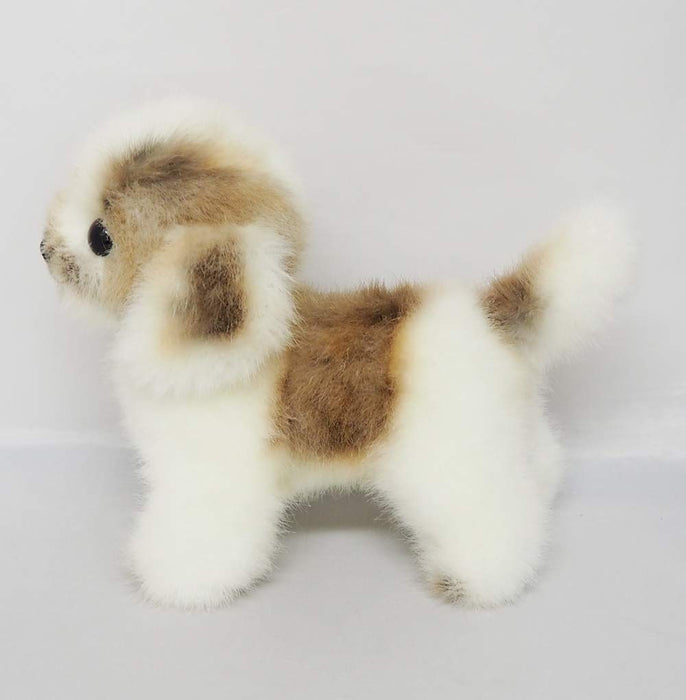 Sanei Boeki Graceful Puppy Shih Tzu Plush Toy 16cm - Made in Japan