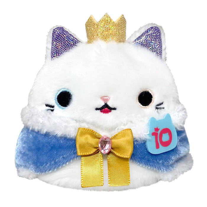 Peluche Odd Eye 10e anniversaire de Sanei Boeki Nekodango 9x8x7cm