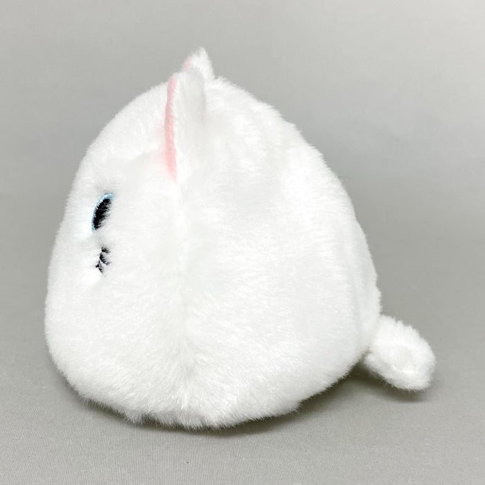 Peluche Sanei Boeki Nekodango Blanc 9x8x7cm