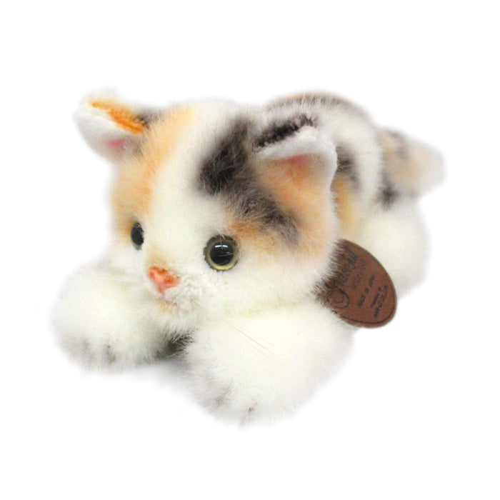 Sanei Boeki Graceful Miiya The Kitten Crawling Plush Toy Made in Japan 12x18x9cm