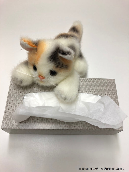 Sanei Boeki Graceful Miiya Le Chaton Peluche Rampante Fabriqué au Japon 12x18x9cm