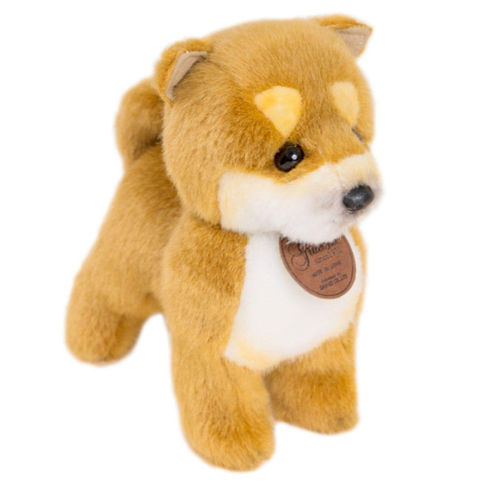 Sanei Boeki Shiba Inu Plush Toy (S) Brown 12.5x24x21.5cm - Made in Japan