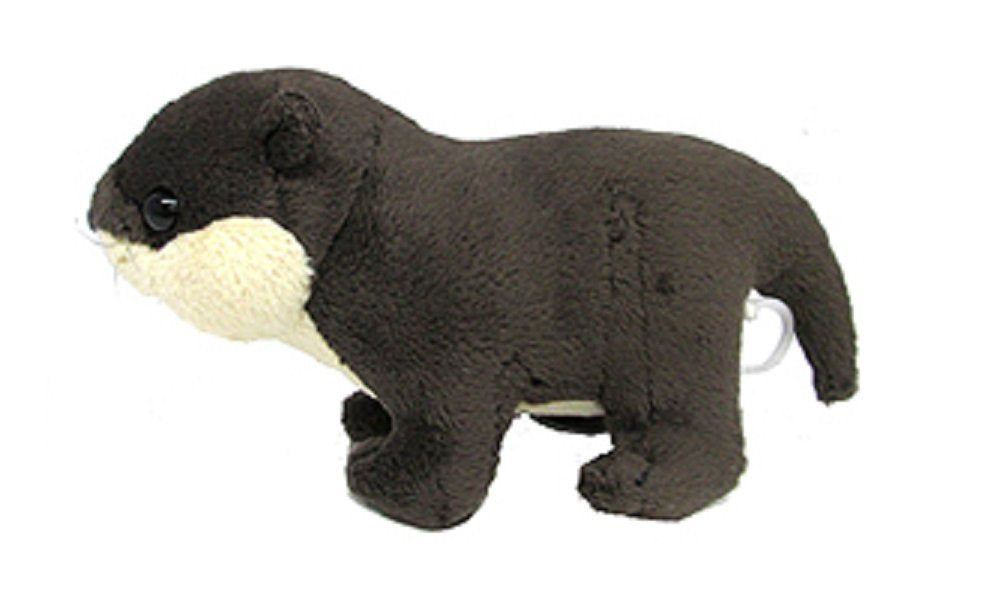 Peluche originale Sanei Boeki Jiggly Animal Otter 7x14x7 cm