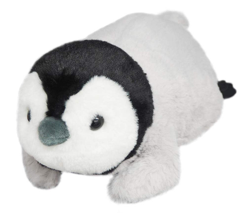 Peluche originale Moffly Penguin de Sanei Boeki 14x27x12cm