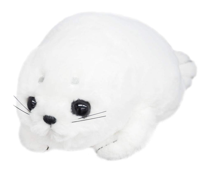 Sanei Boeki Original Plush Toy Moffly Animal Seal 13x27x12cm